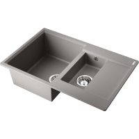 Кухонная мойка Omoikiri Daisen 78-2T 4993585 leningrad grey