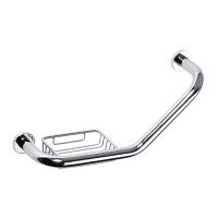 Поручень изогнутый с мыльницей Bemeta 106107031