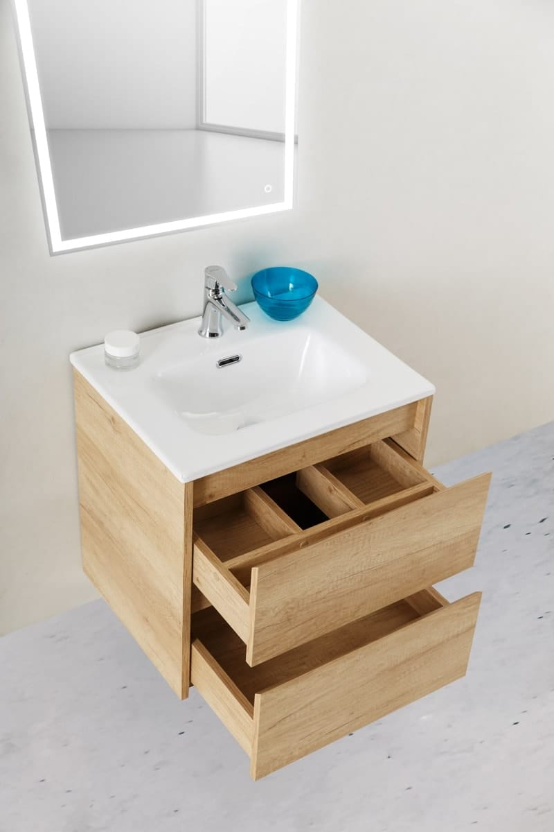 Тумба под раковину BelBagno KRAFT 39-500/390-2C-SO-RNN Rovere Nebrasca Nature
