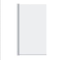 Душевая шторка на ванну Damixa Skyline DX35WBS-D080-140MT 80х140 см поворотная