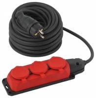 Удлинитель Эра  UK-3e-3x1,5-20m-IP44(KG)