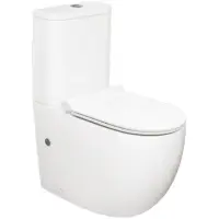 Унитаз-компакт Teka Manacor 700190200 безободковый, с сиденьем микролифт, белый