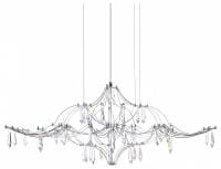 Подвесная люстра Loft it Mira 10587/1000 Silver Asfour