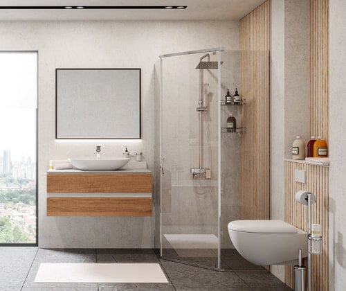 Душевой уголок WasserKRAFT Leine 35P38 универсальный