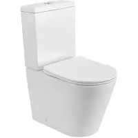 Унитаз напольный Cezares Liner CZR-6726-CP-TOR/SC безободковый, без бачка, торнадо, с сиденьем микролифт, белый