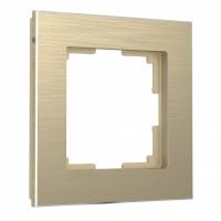 Рамка на 1 пост Werkel Aluminium (шампань) W0011711