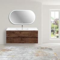 Тумба под раковину Vincea Mia 120 см VMC-2MC120RW темное дерево