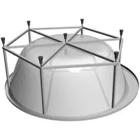 Каркас для круглой ванны 160 см Vayer GL000011835