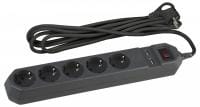 Удлинитель с выключателем Эра  USF-5es-1.5m-USB-B