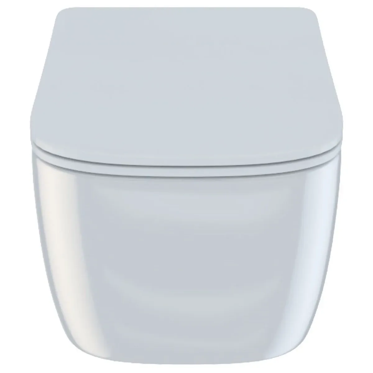 Унитаз подвесной IDDIS Bridge BRIRDSEi25 безободковый, с сиденьем микролифт, белый