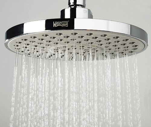 Комплект для душа WasserKRAFT Dill A12629 с верхней душевой насадкой хром