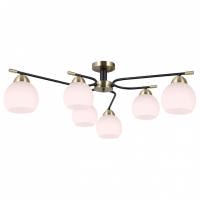 Потолочная люстра ILLUMICO LIBRA IL0638-6CSQ-24 AB BK LIBRA