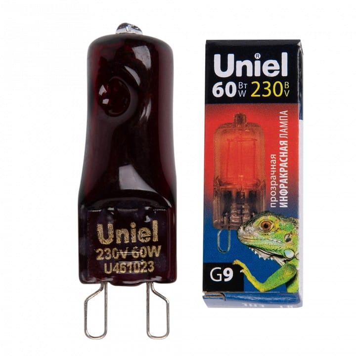 Лампа галогеновая Uniel JCD G9 60Вт K UL-00011416