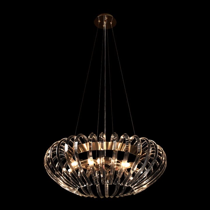 Подвесная люстра Loft it Dakota 10300/600 French gold