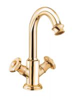 Смеситель для раковины Cezares Aphrodite APHRODITE-LS2-03/24-M Золото