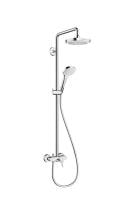 Душевая стойка hansgrohe Croma Select E 180 2jet Showerpipe 27258400