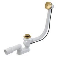Слив-перелив AlcaPlast A55GOLD-80 (золото) для нестандартных ванн (A55GOLD-80-RU-01)