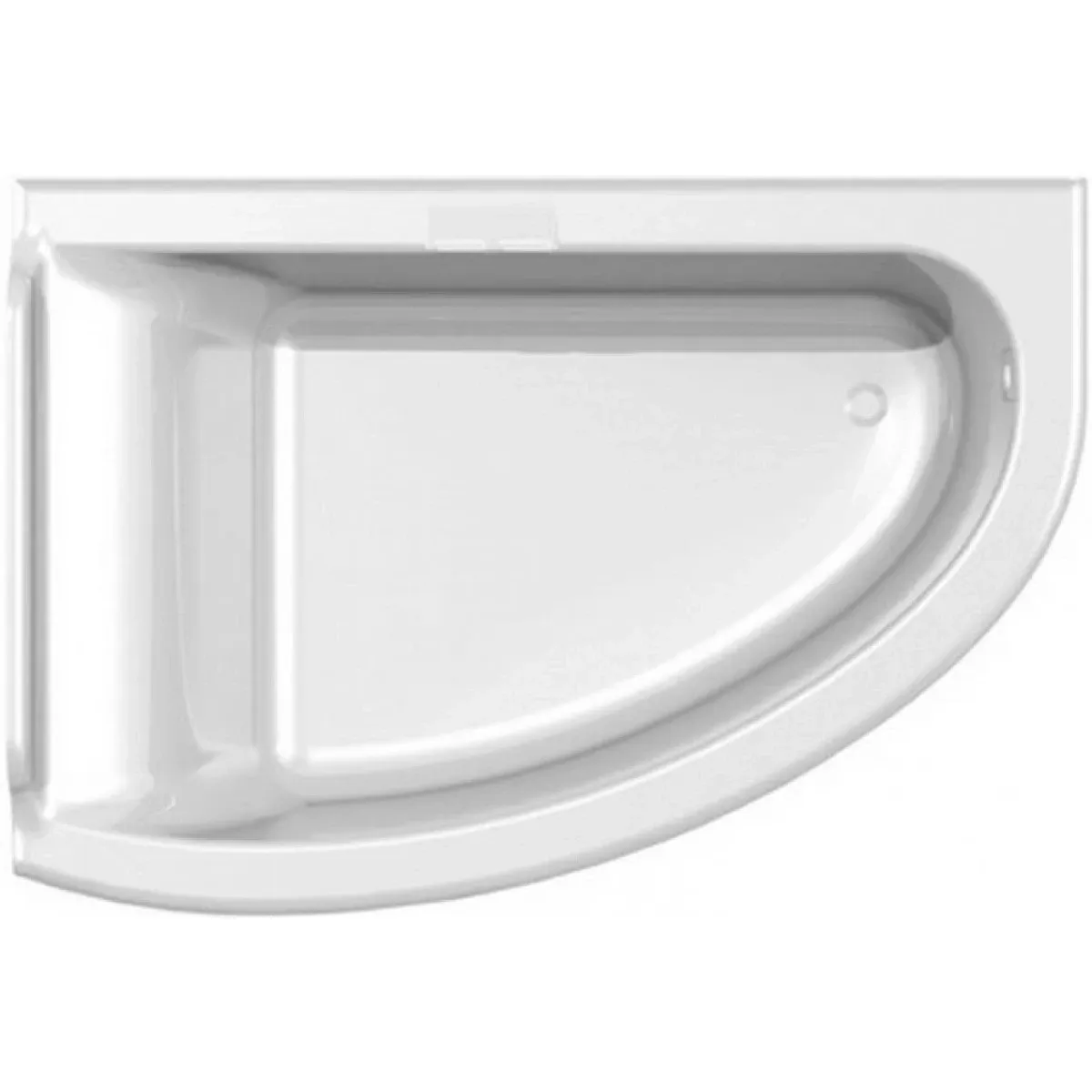 Ванна из литьевого мрамора Astra-Form Анастасия 01010025 182x125 см L, белый