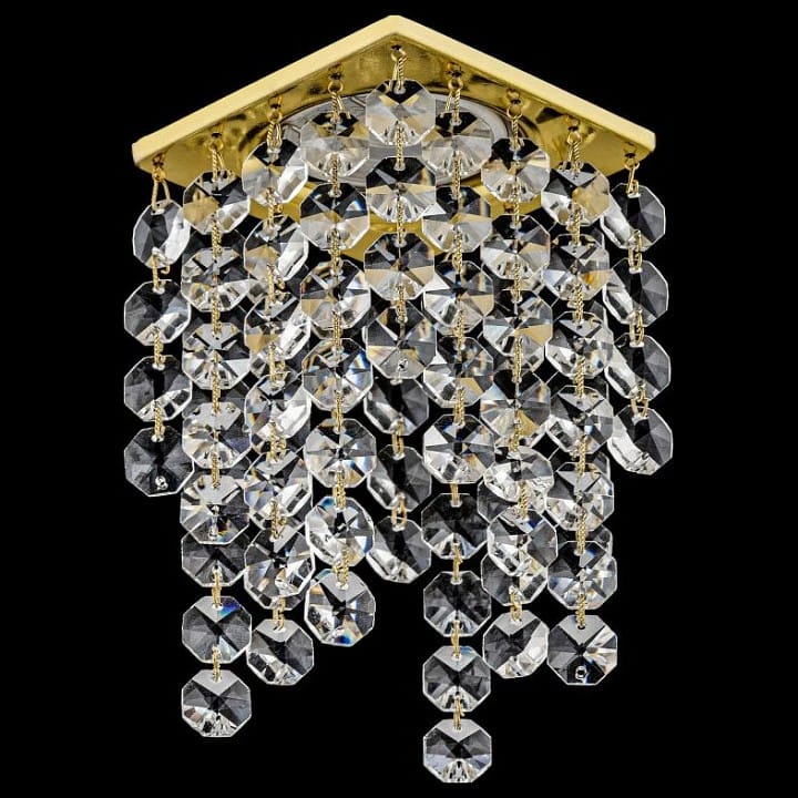 Встраиваемый светильник Dio D’Arte Tayo Gold Tayo GU10.5.14.8x8.124 G