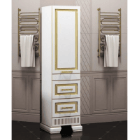 Пенал Opadiris Оникс Z0000005741 левый белое золото