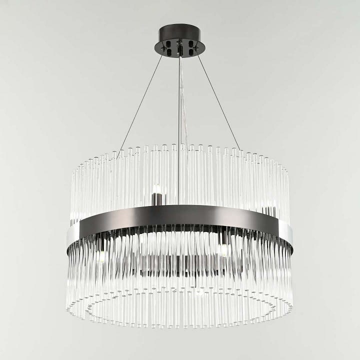 Подвесная люстра Arte Milano Бари 430110.500.10.G9.B1 BK
