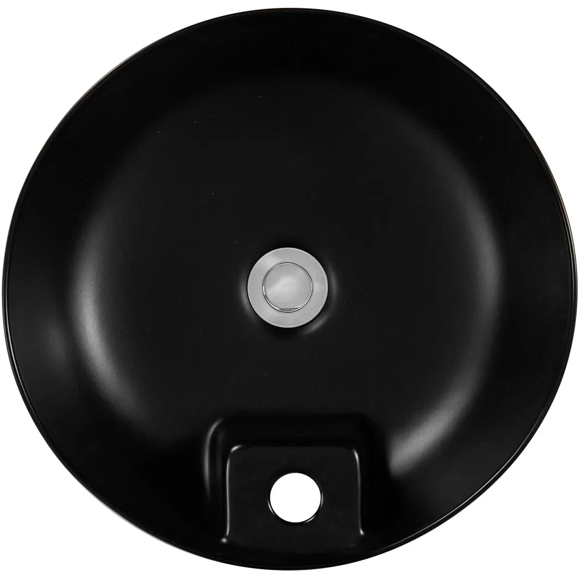 Раковина-чаша Aquatek Европа AQ5212-MB 40,5x40,5 см, накладная, черный матовый