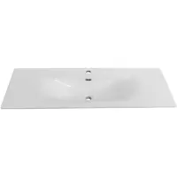 Раковина BelBagno Uno BB-8099-120 121x46 см, накладная, белый