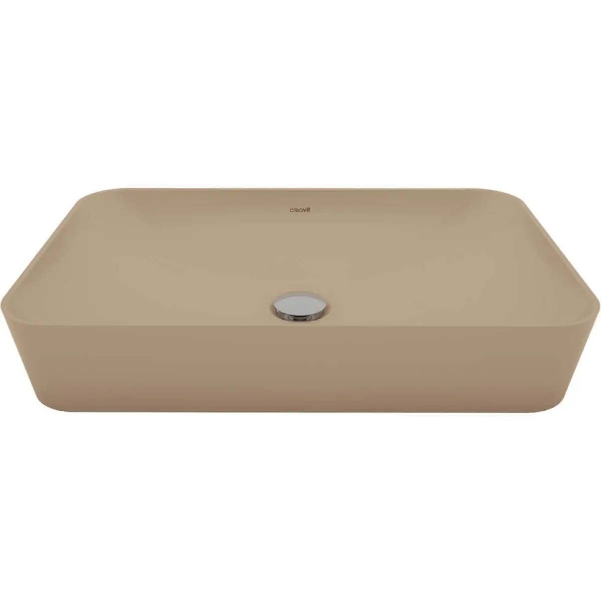 Раковина-чаша Creavit Ultra UL060-00CM00E-0000 60x40 см, накладная, капучино матовый