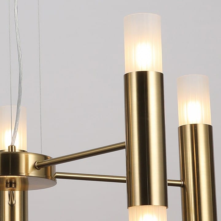 Подвесная люстра ILLUMICO BRASS IL0314-10P-79 BRASS