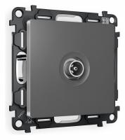 ТВ-розетка оконечная без рамки Ambrella Volt Quant MA663010