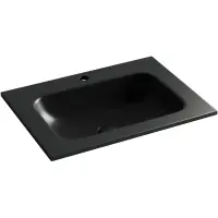 Раковина Ceramica Nova Grace CN7011MB 61x45,7 см, накладная, черный матовый