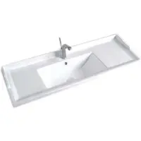 Раковина CeramaLux NYJ840-90 91,5x46 см, накладная, белый