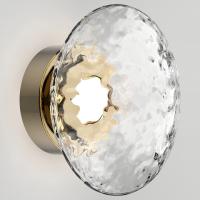 Накладной светильник Eurosvet Ripple 50389/1 LED латунь