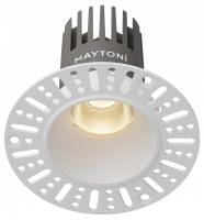 Встраиваемый светильник Maytoni Technical Омут DL124-10W-3K-TRS-W
