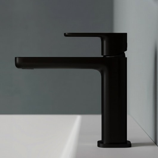 Смеситель для раковины Kludi Renon 422903975 черный матовый