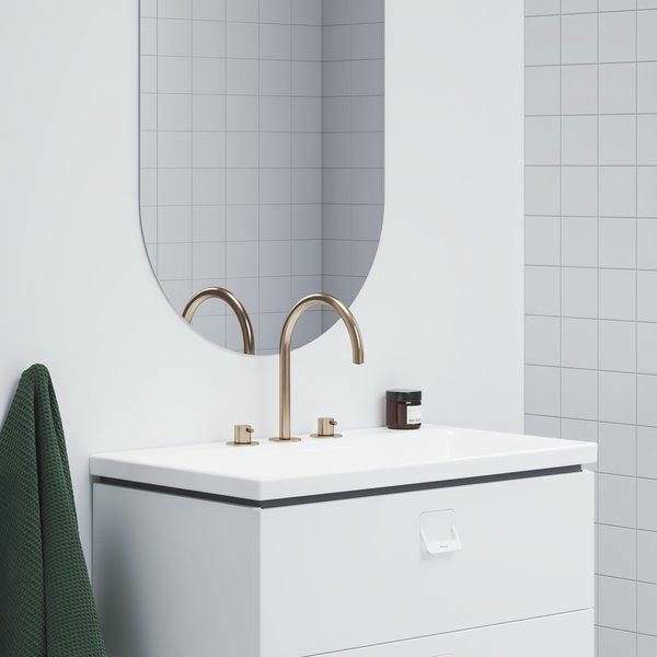 Смеситель для раковины Ravak Espirit X070349 розовое золото матовое