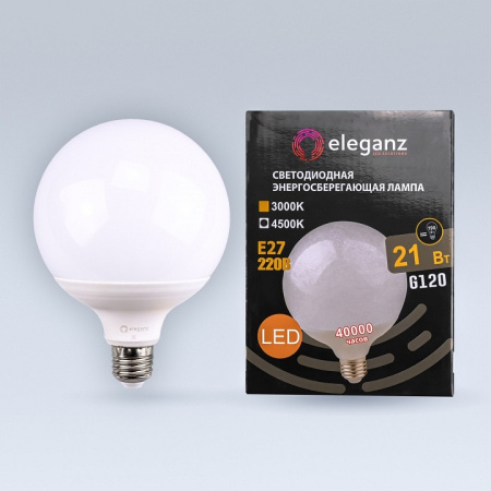 Лампа светодиодная Eleganz E27 21Вт 4500K EL-0092