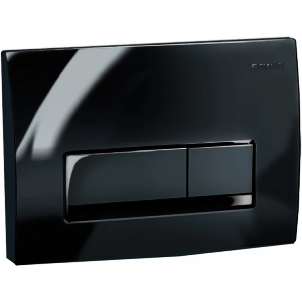 Инсталляция для унитаза Geberit Duofix Delta 51 458.128.DW.1 с кнопкой смыва, черный глянец