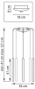 Подвесная люстра Lightstar Tubo L5T747247