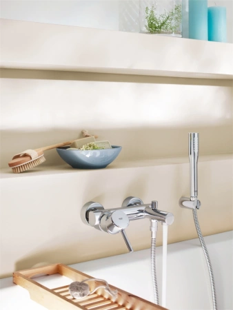 Смеситель для ванны с душем Grohe Concetto 32211001 хром