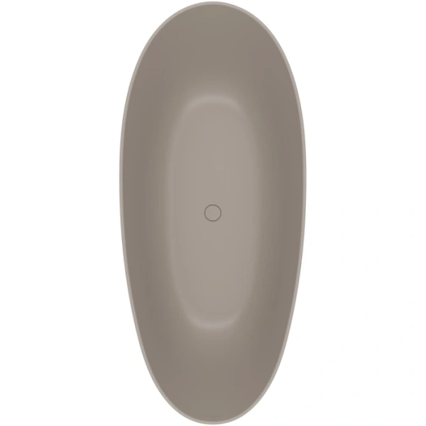 Квариловая ванна Villeroy & Boch Antao Almond UBQ170TAO7V-AL 170x75 см, отдельностоящая, миндаль матовый