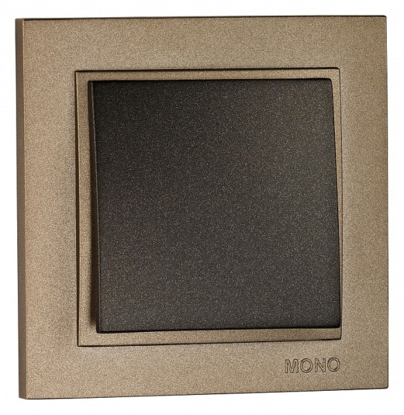 Выключатель одноклавишный без рамки Mono Electric Despina / Larissa 500-002025-100