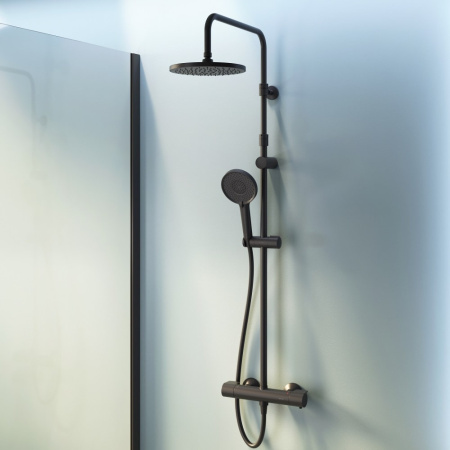 Душевая стойка AM.PM X-Joy F0785A422 черный матовый