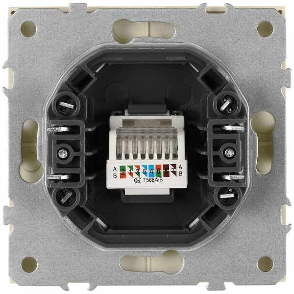 Розетка Ethernet RJ-45 без рамки Эра Galaxy Б0070737