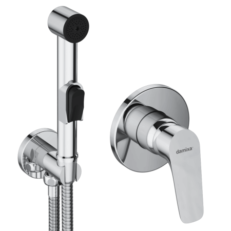 Гигиенический душ со смесителем Damixa Jupiter 777510001 хром