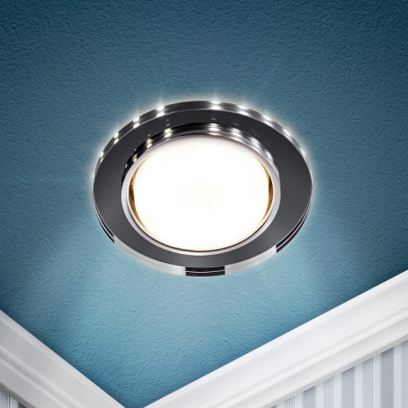 Встраиваемый светильник Эра DK LD51 BK