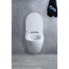 Унитаз подвесной GID Tr2198 безободковый, с сиденьем микролифт, белый