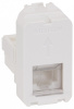 Розетка телефонная RJ-11 MEITON  A4258RJ11