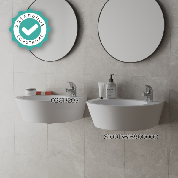 Смеситель для раковины Paini Roma 02CR205