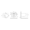 Подвесной унитаз TECE TECEspring R 9700998P